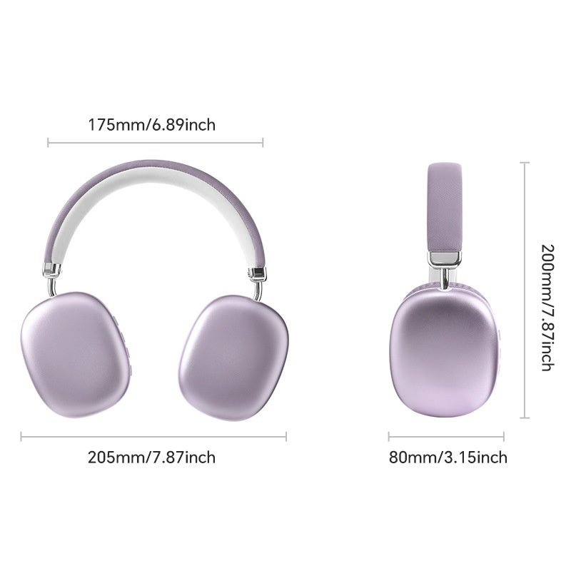 Casque Bluetooth TEX - T9 Casque sans fil Casque audio. - Casque Bleutooth - Noir - SupportConnect