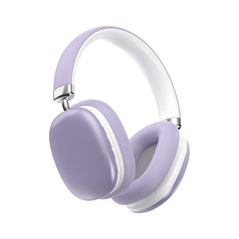 Casque sans fil Bluetooth DT - 09 - Casque Bleutooth - Violet - SupportConnect