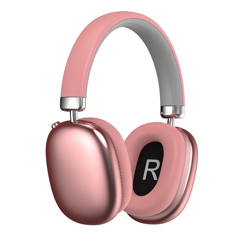 Casque sans fil Bluetooth longue durée HD - Casque Bleutooth - Rose - SupportConnect