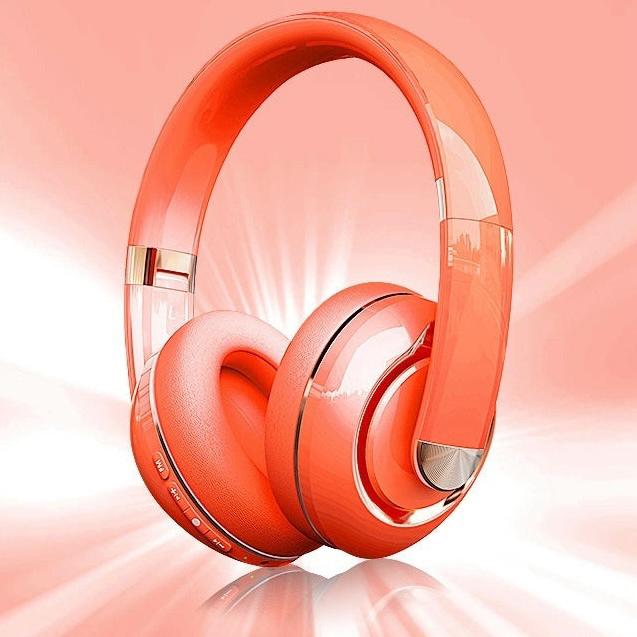 Casque Sans Fil Bluetooth – Réduction de Bruit Active & Confort Haut de Gamme - Casques audio - Rouge passion - SupportConnect