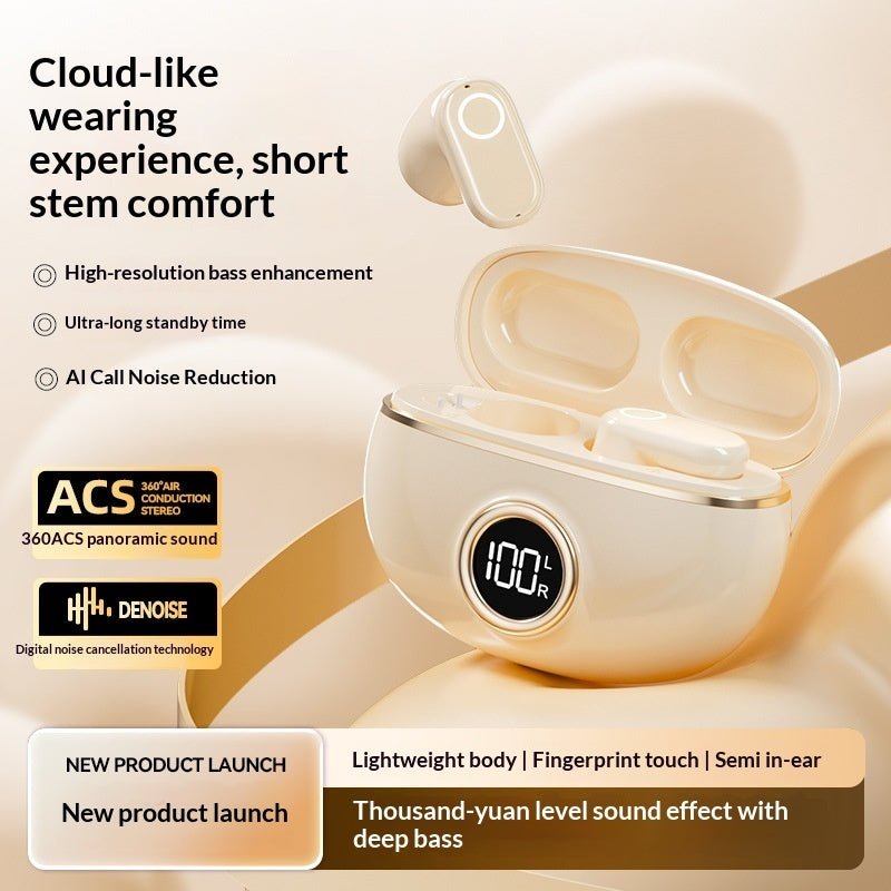 Écouteurs Bluetooth sans fil m84 - Écouteurs Bleutooth - Noir - SupportConnect