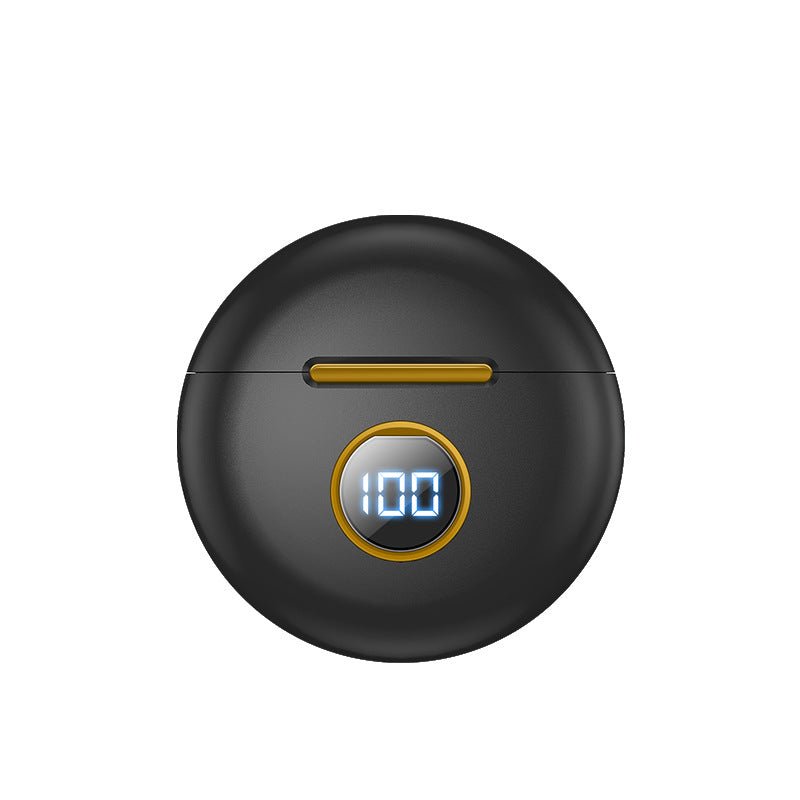 Écouteurs intra - auriculaires sans fil Bluetooth HD étanches pour tous les smartphones. - Casque Bleutooth - Noir - SupportConnect