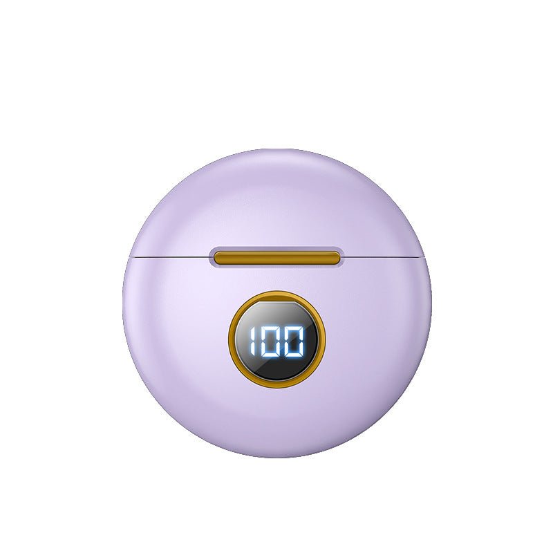 Écouteurs intra - auriculaires sans fil Bluetooth HD étanches pour tous les smartphones. - Casque Bleutooth - Violet - SupportConnect